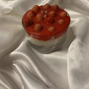 Candela Cheesecake con fragole